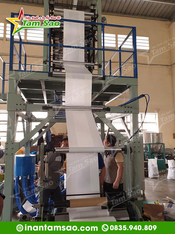 In trục ống đồng túi niêm phong