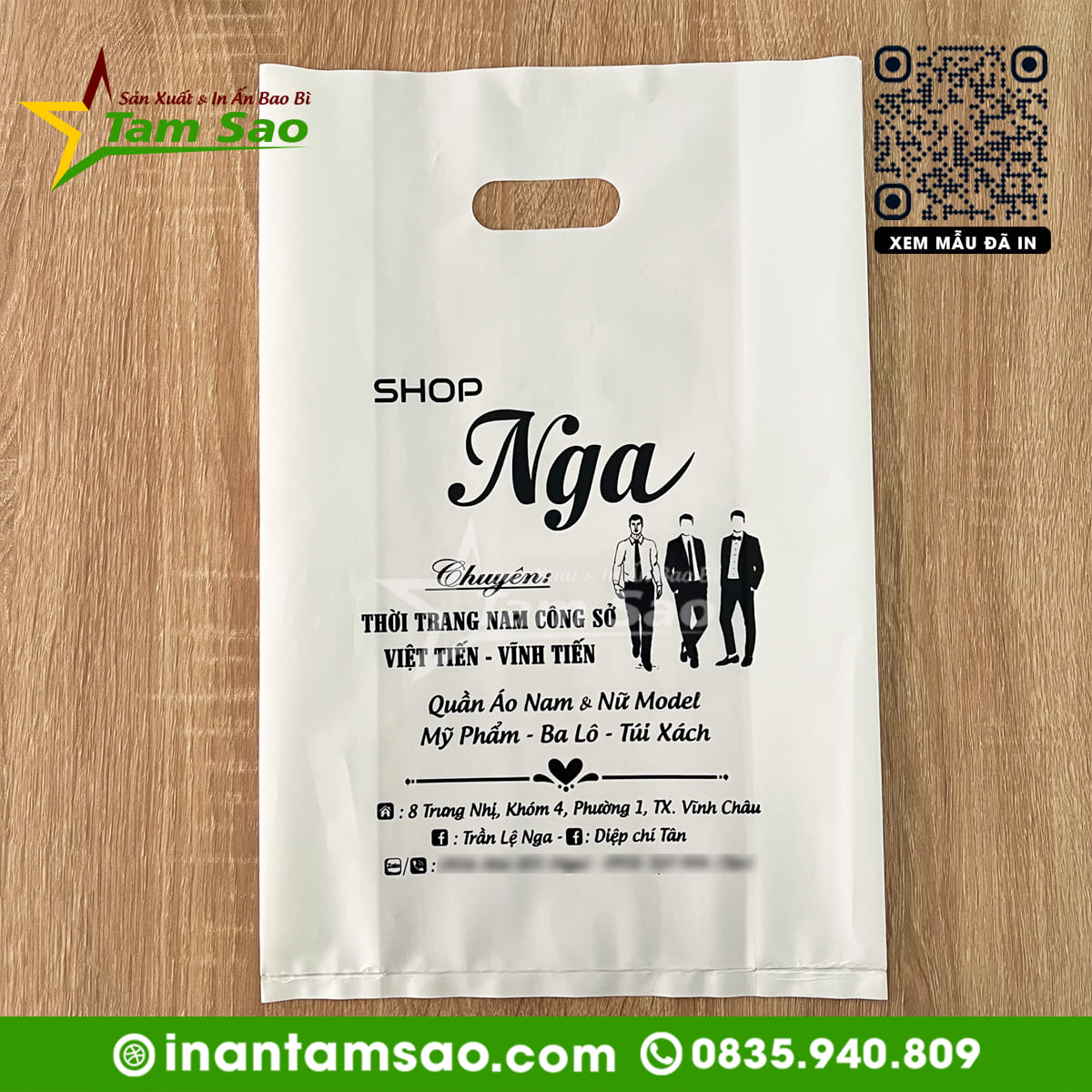 túi hột xoài, bao bì pe, túi pe, túi hột xoài pe, bao bì tam sao