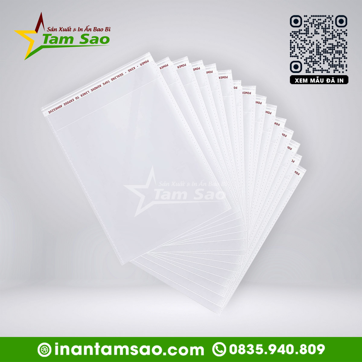 Túi OPP túi opp, túi opp giả, túi bóng kính dán miệng, túi opp dán miệng