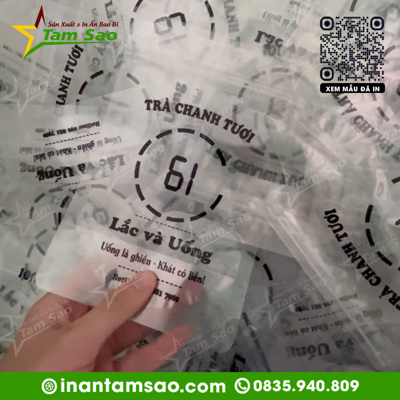 in túi zip đựng trà chanh uy tín