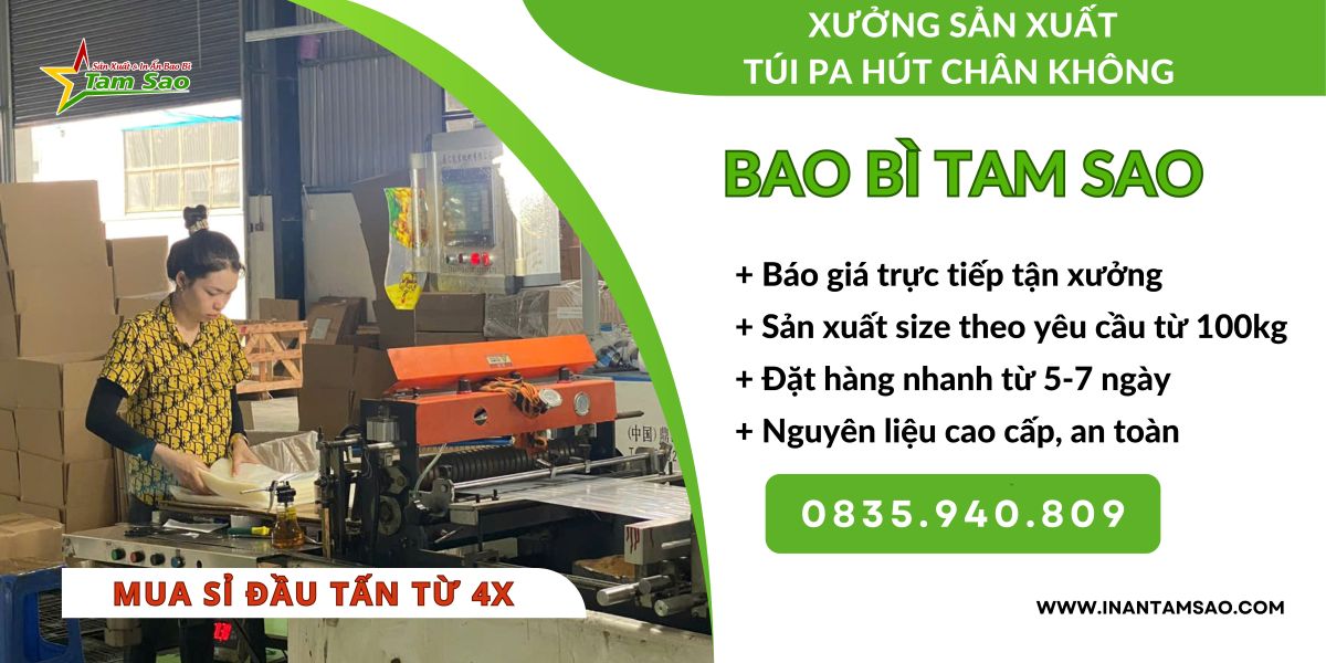 Túi PA Hút Chân Không Giá Sỉ xưởng sản xuất túi hút chân không giá rẻ
