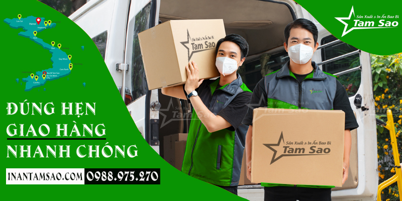 Giao hàng nhanh chóng, chuyên nghiệp