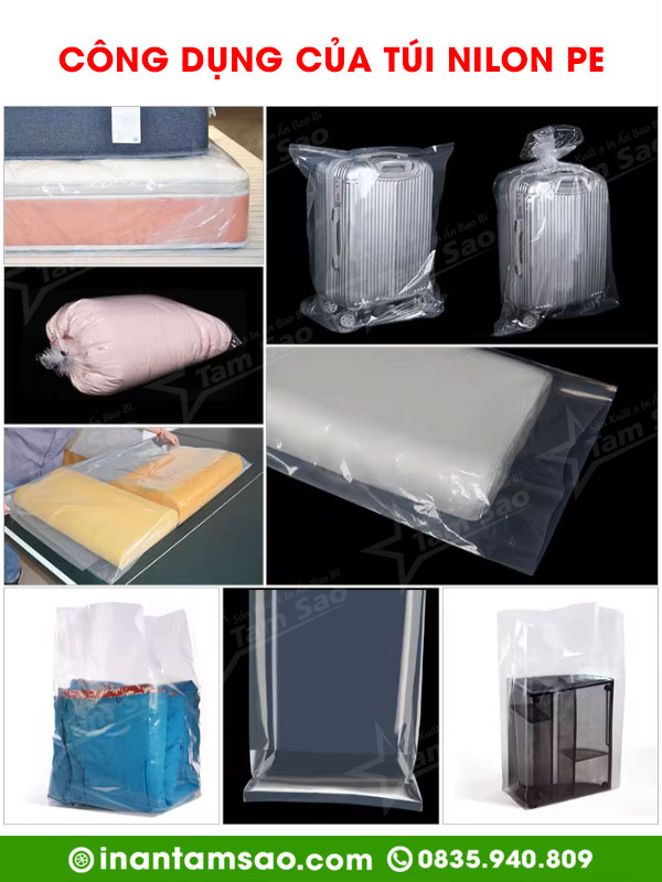 Công dụng của túi PE