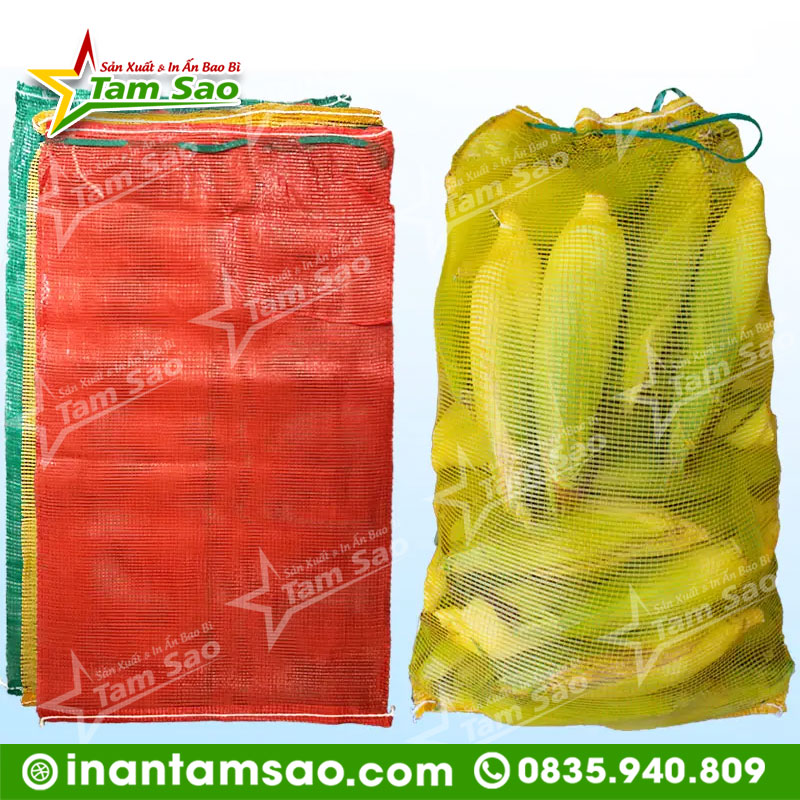 bao lưới đựng bắp