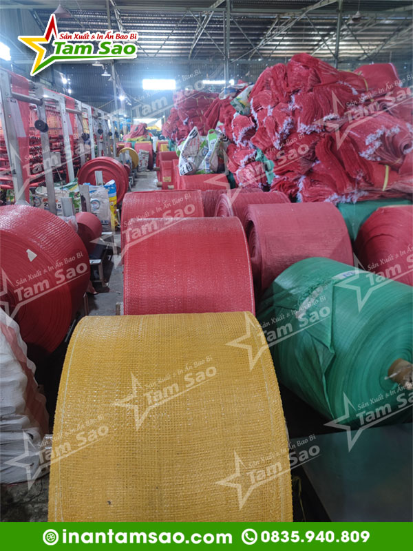 xưởng dệt bao tải lưới giá sỉ